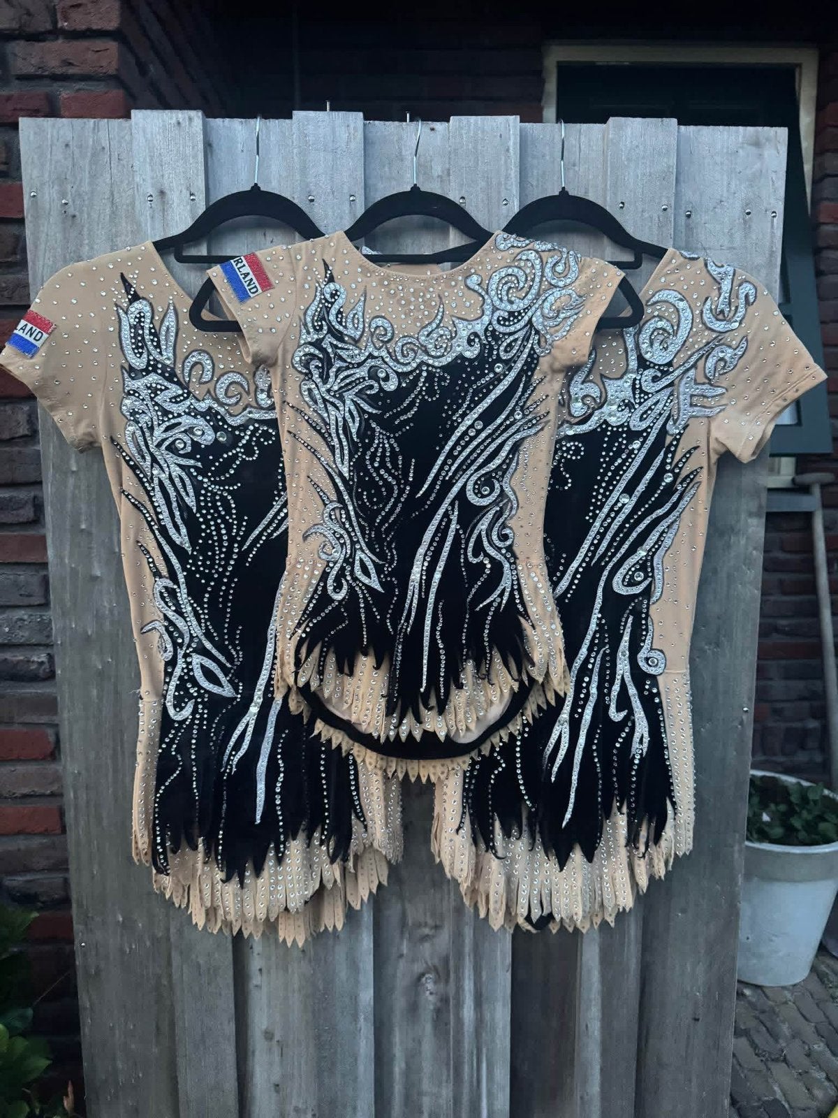Mooie acro pakjes voor een trio, Gebruikt, Materiaal, Zwart, Maat 36 t/m 42