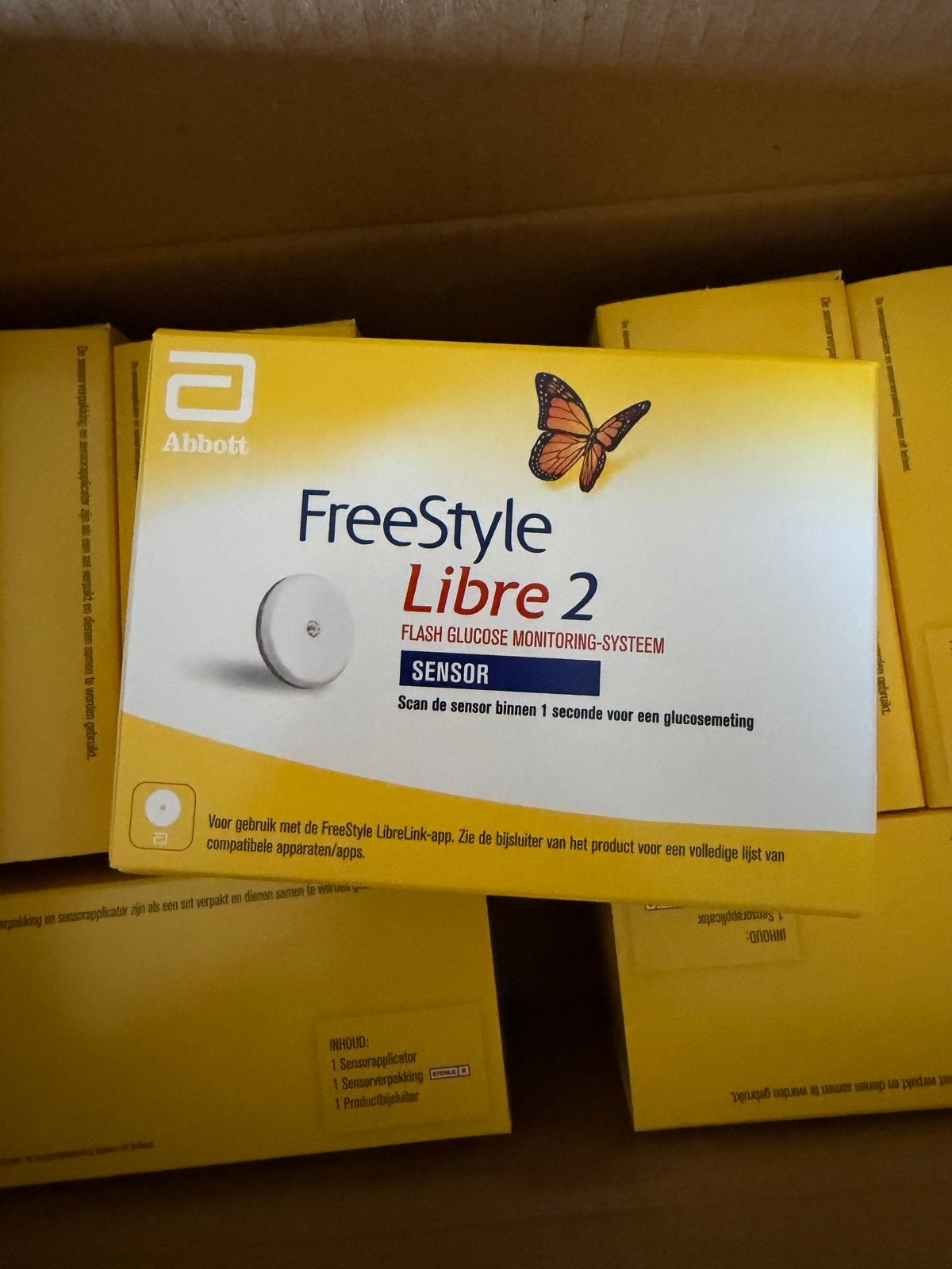 7x FreeStyle Libre 2 Sensor - Nieuw, houdbaar tot 2027, Ophalen of Verzenden, Nieuw, Overige typen