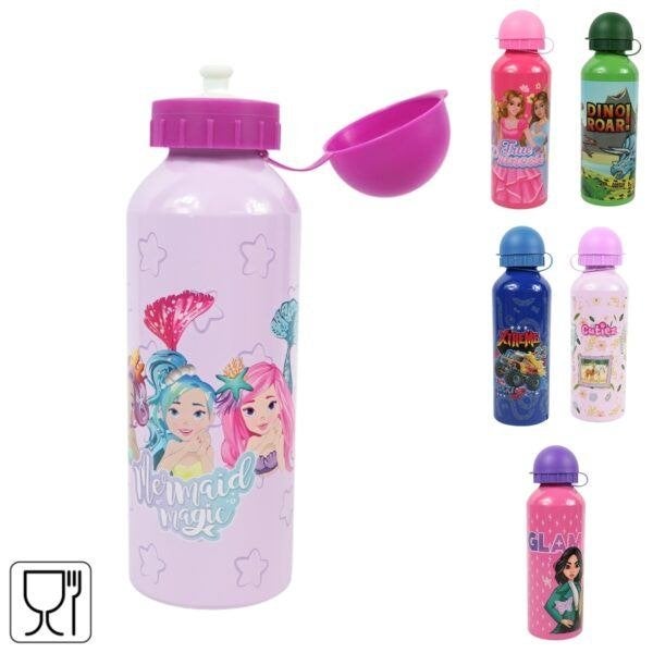 PARTIJ ALUMINIMUM DRINKFLES 500ML VOOR KINDEREN, ., Nieuw, Ophalen of Verzenden, .