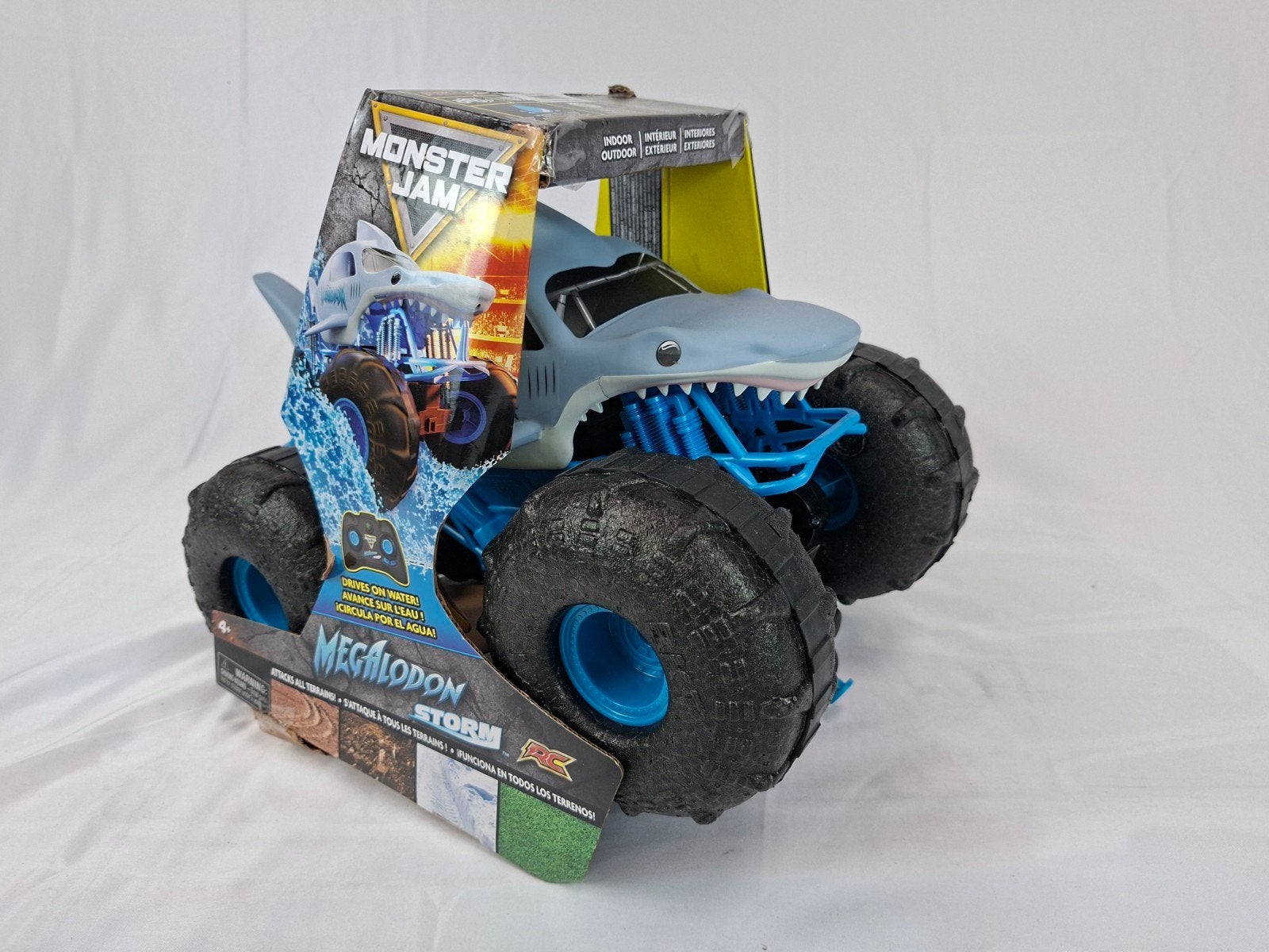 Monster jam shark bestuurbare auto, nieuw in doos, Ophalen of Verzenden, Nieuw, Afstandsbediening