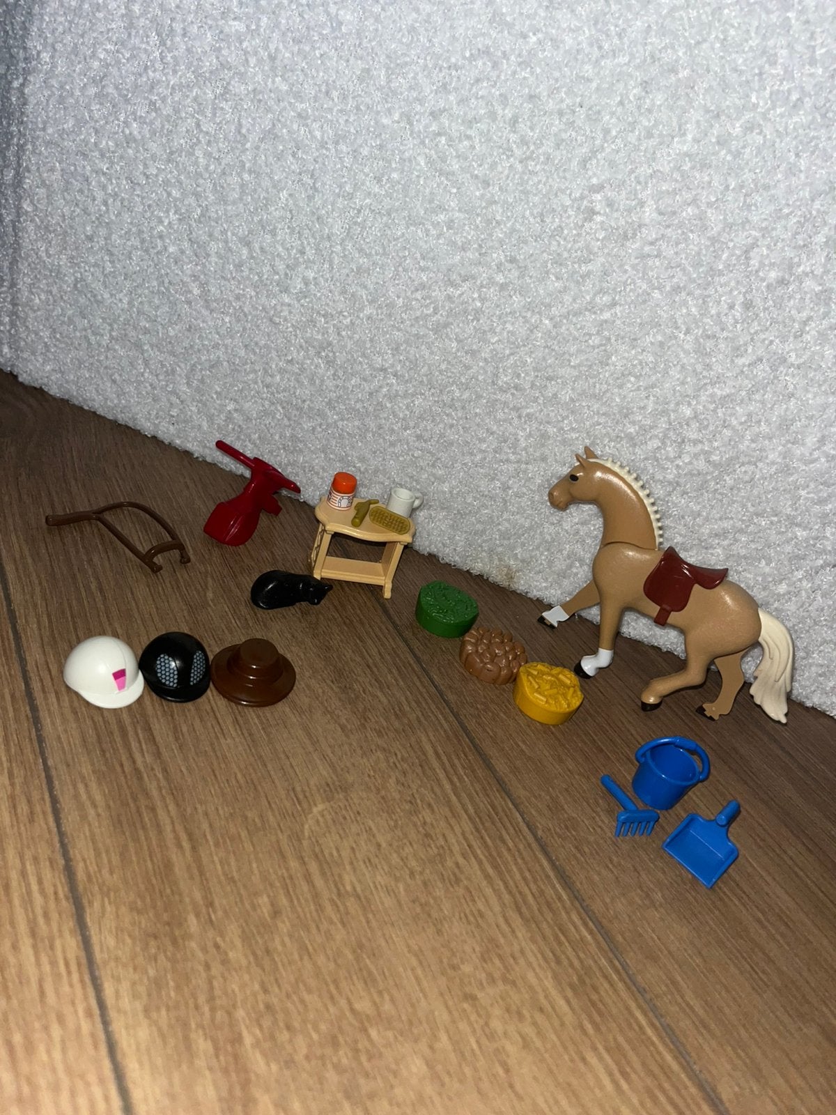 Playmobil paarden verzorg setje, Ophalen, Zo goed als nieuw