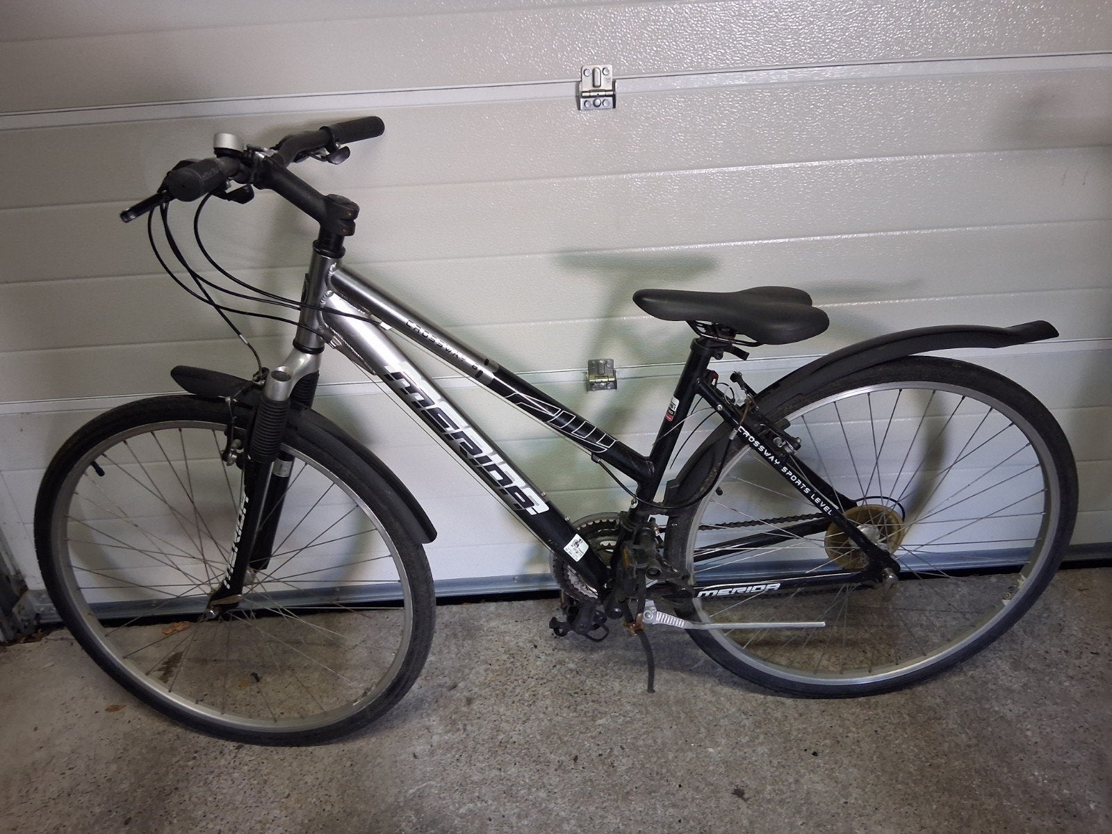 Merida Crossway hybride fiets, Gebruikt, Velgrem, 47 tot 50 cm, Meer dan 20 versnellingen