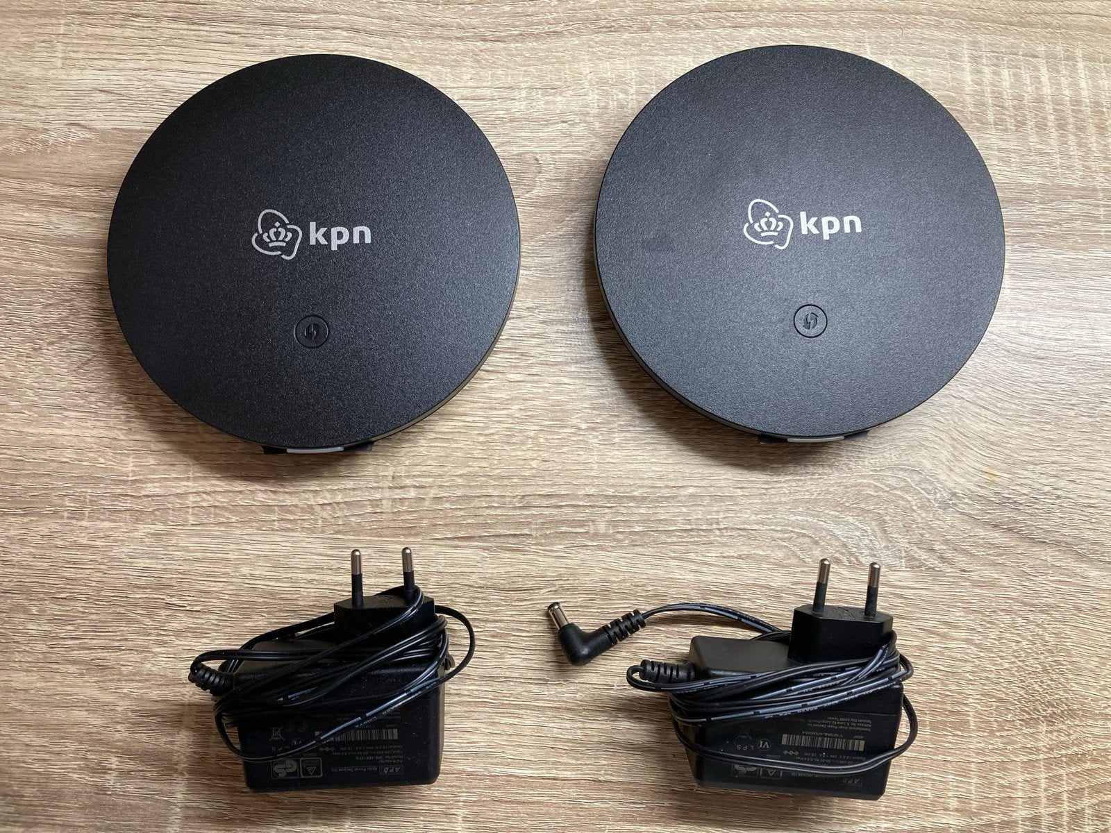 KPN SuperWifi punten (2 stuks) met adapters, Computers en Software, Ophalen of Verzenden, Gebruikt