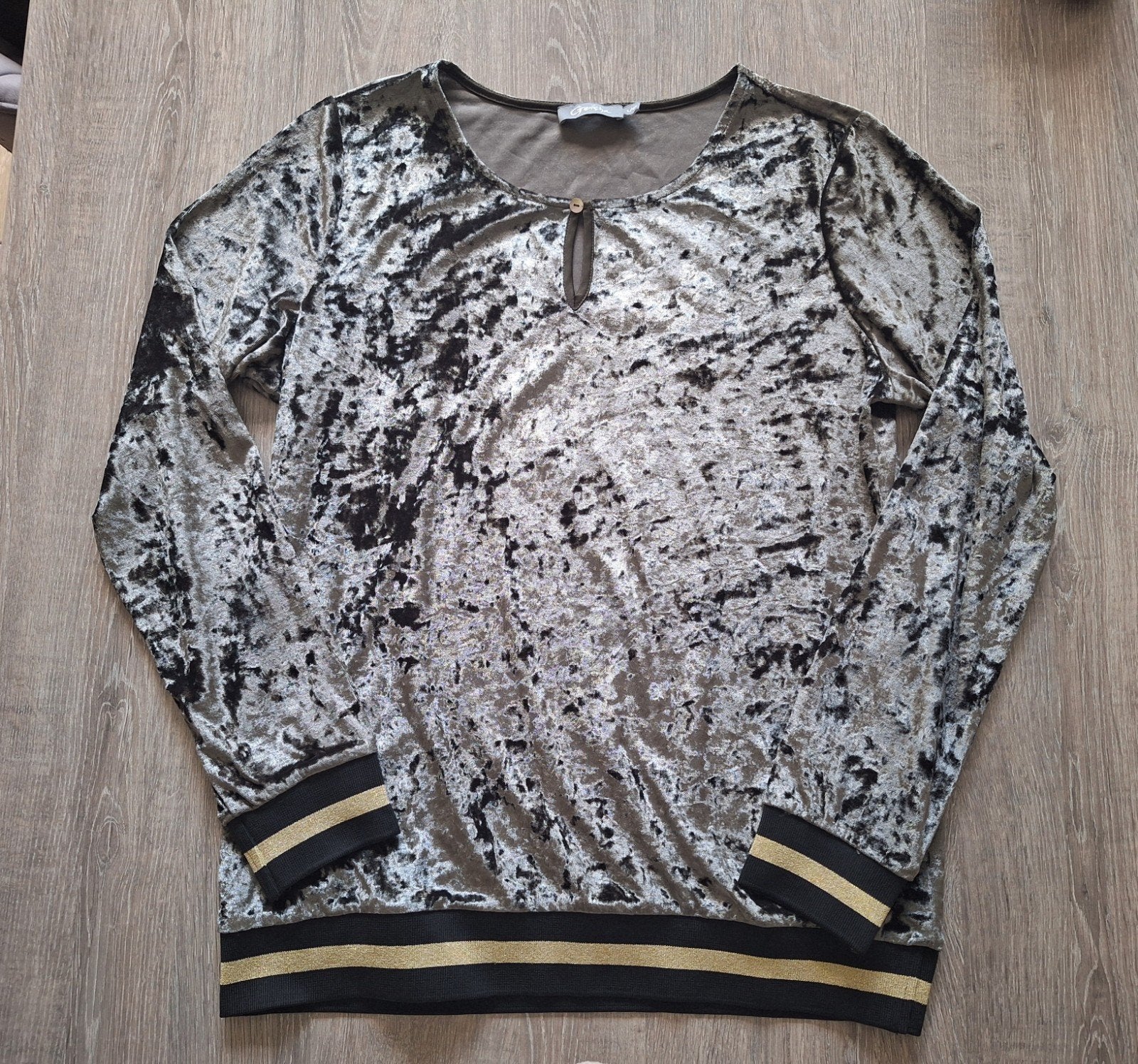 zgan geisha top lange mouw mt L 40 42, Kleding | Dames, Maat 38/40 (M), Zwart, Ophalen of Verzenden, Zo goed als nieuw