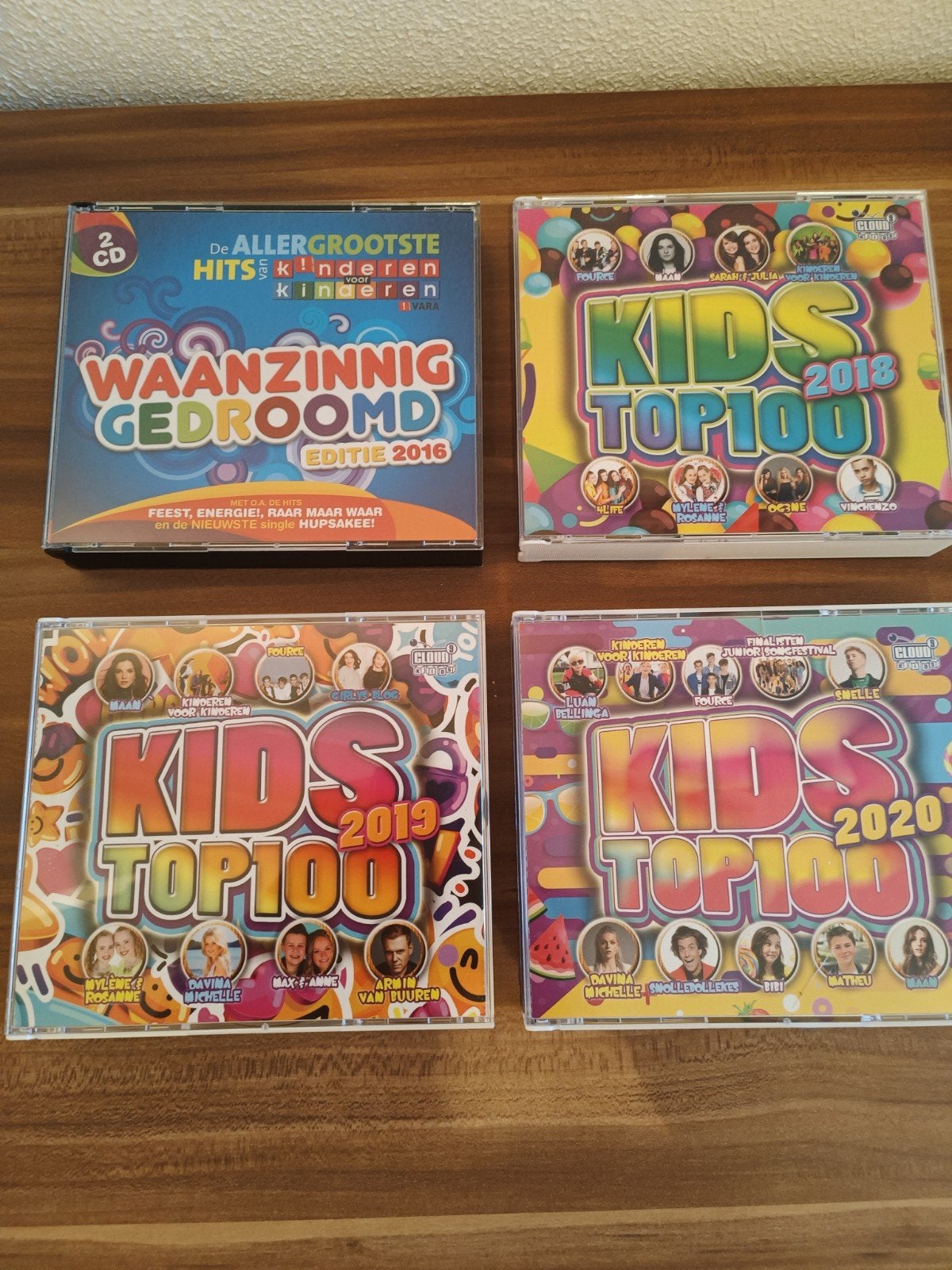 cd's Kids top 100 en cd waanzinnig gedroomd, Cd's en Dvd's, Cd's | Kinderen en Jeugd, Ophalen of Verzenden, Gebruikt, Vanaf 10 jaar