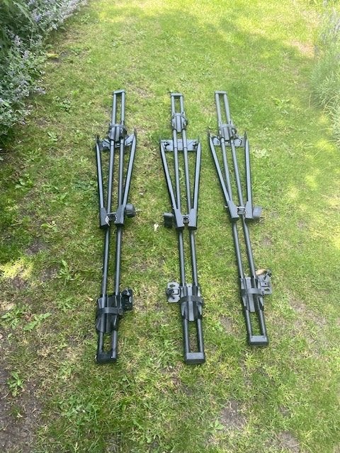 Thule dak fietsdragers, Auto diversen, Fietsendragers, Brede banden, Ophalen of Verzenden, Zo goed als nieuw, Dakdrager
