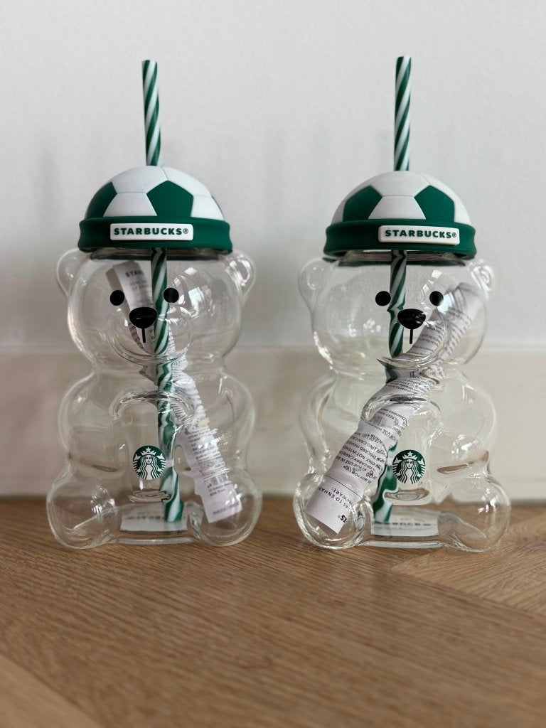 Exclusieve Starbucks Bearista glazen berenbeker, nieuw, Ophalen of Verzenden, Nieuw, Overige typen