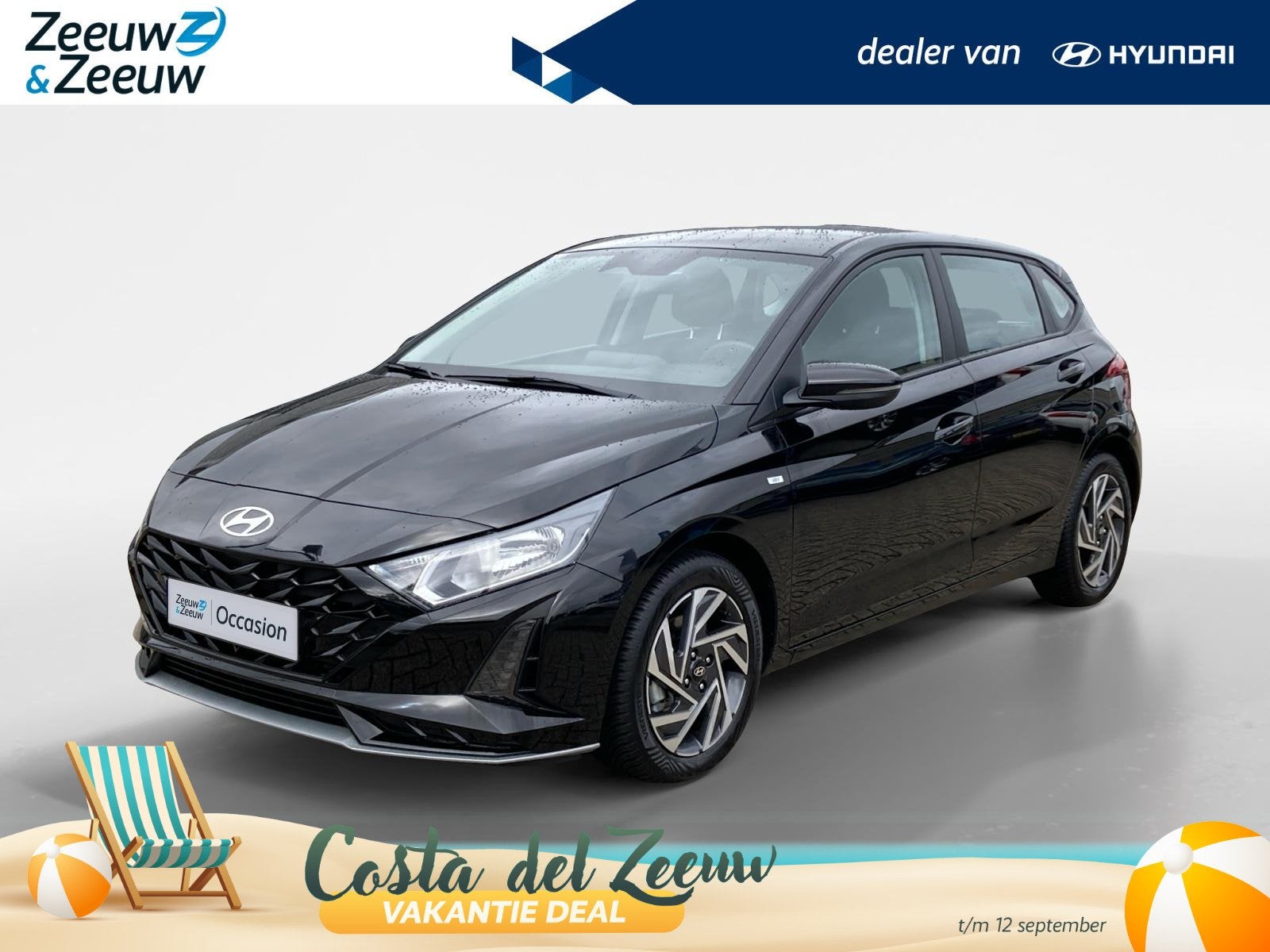 Hyundai i20 1.0 T-GDI Comfort Smart | Carplay | Airco, Auto's, Hyundai, 12 maanden, Zwart, Origineel Nederlands, Bedrijf