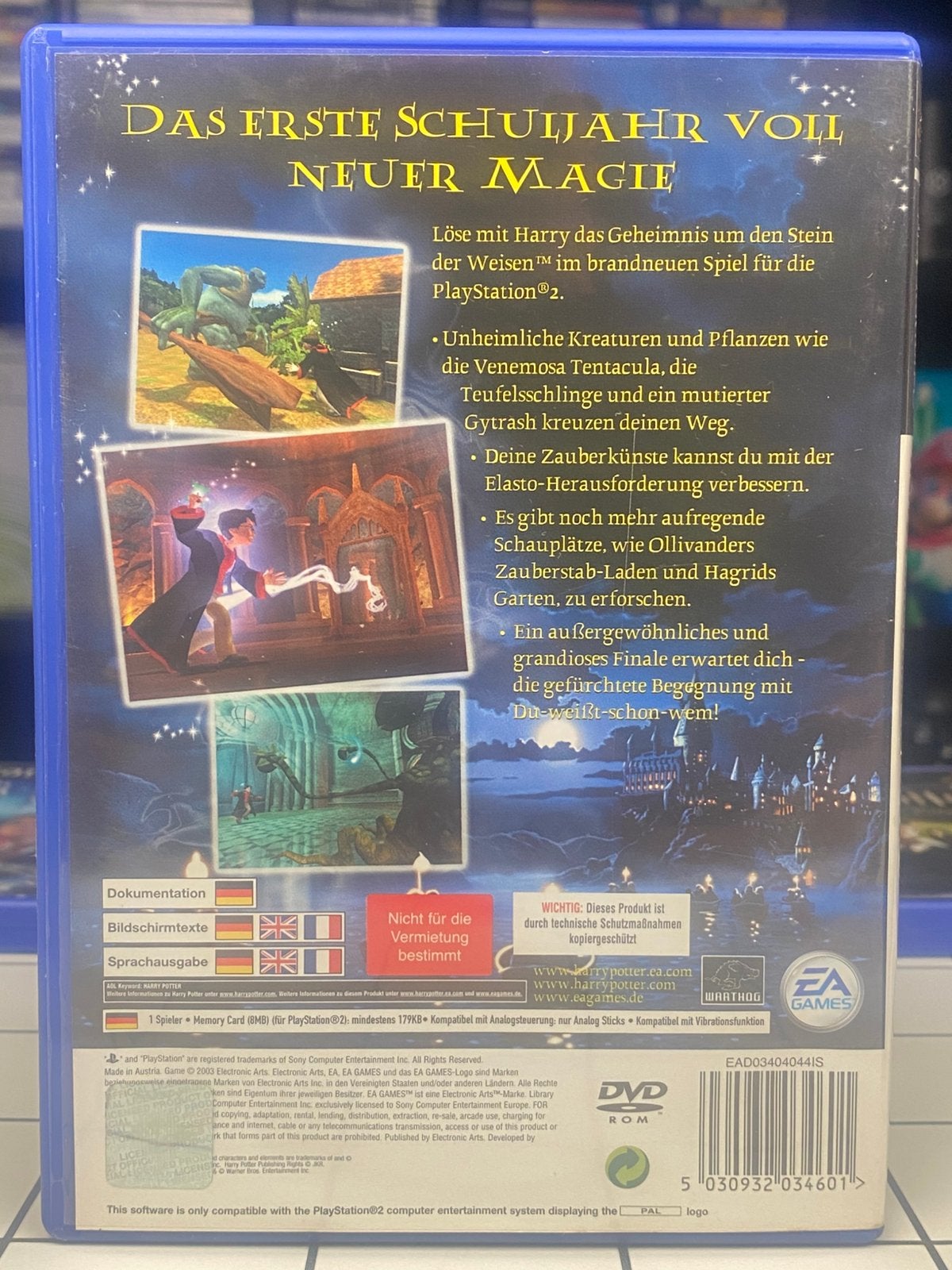 Harry Potter and the Philosopher’s Stone - PS2 PlayStation 2, Spelcomputers en Games, Avontuur en Actie, Info@eagames.com, 1 speler