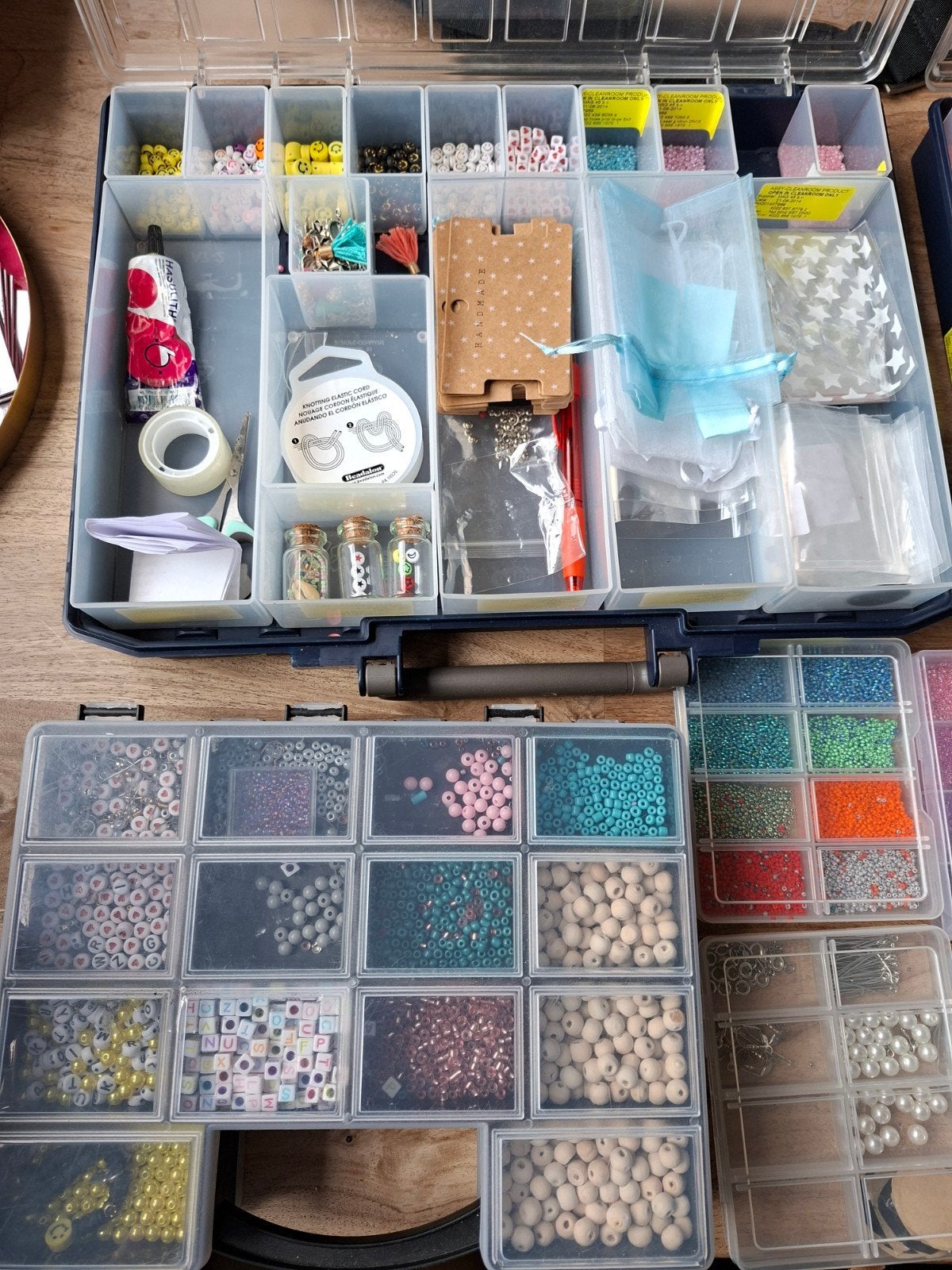 Miyuki kralen en toebehoren voor sieradenhobby, Hobby en Vrije tijd, Kralen en Sieraden maken, Ophalen, Zo goed als nieuw, Bedel