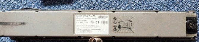 Accell group koga/sparta accu 482wh, art 41122011, Verzenden