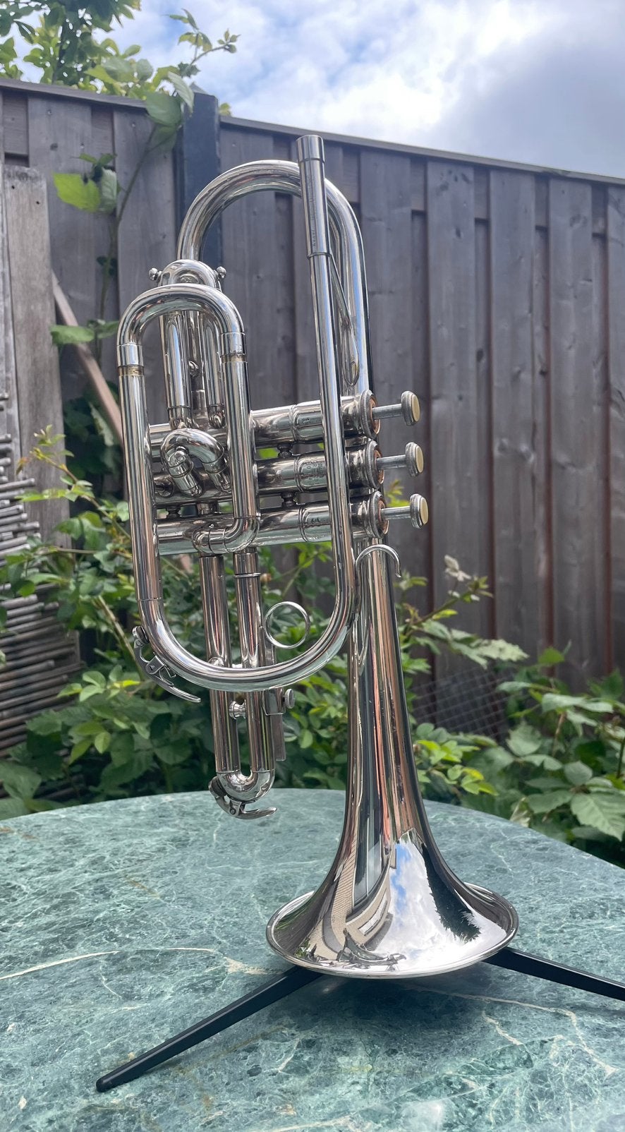 Yamaha cornet, Ophalen of Verzenden, Zo goed als nieuw, Overige typen
