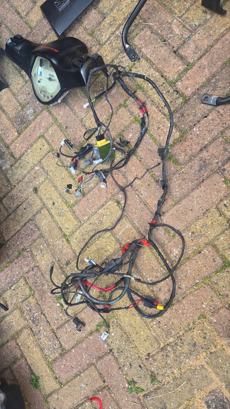 Vespa LX 50 kabelboom omgeknipt voor 125cc, Ophalen of Verzenden, Gebruikt, Overige typen, Vespa