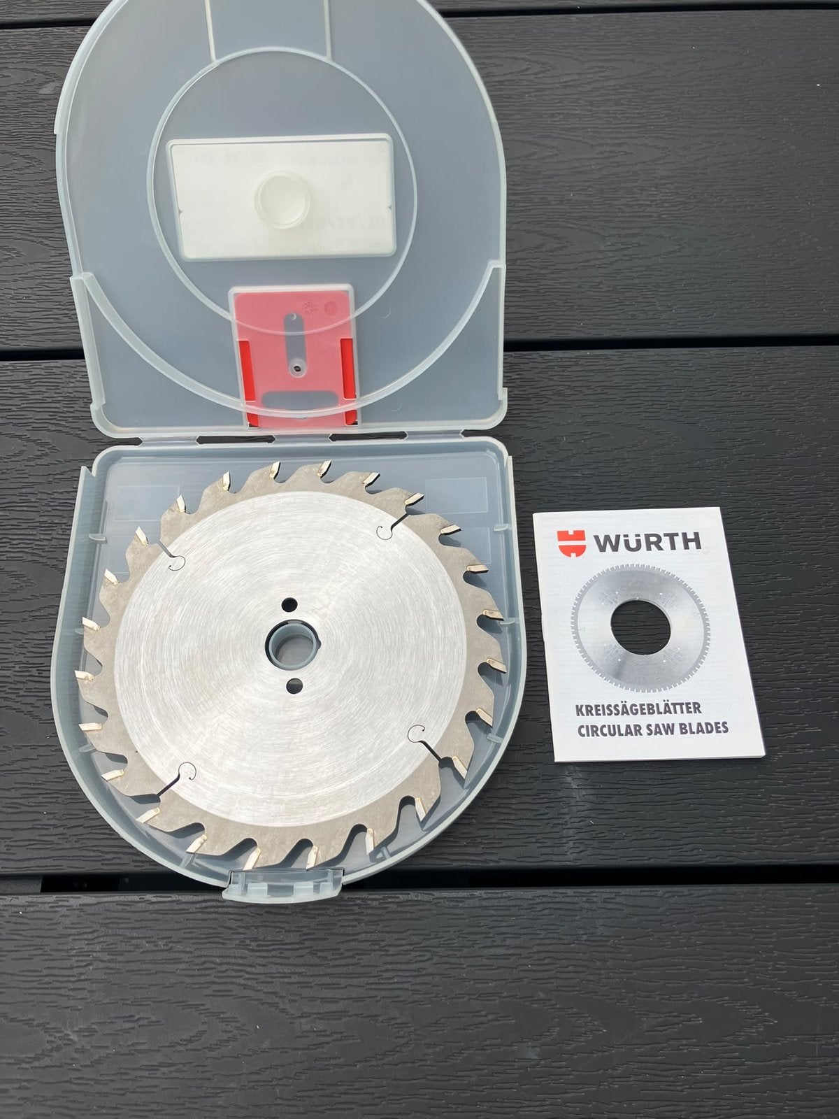 Würth zaagblad - nieuw in doos, Ophalen of Verzenden, Nieuw, Cirkelzaag