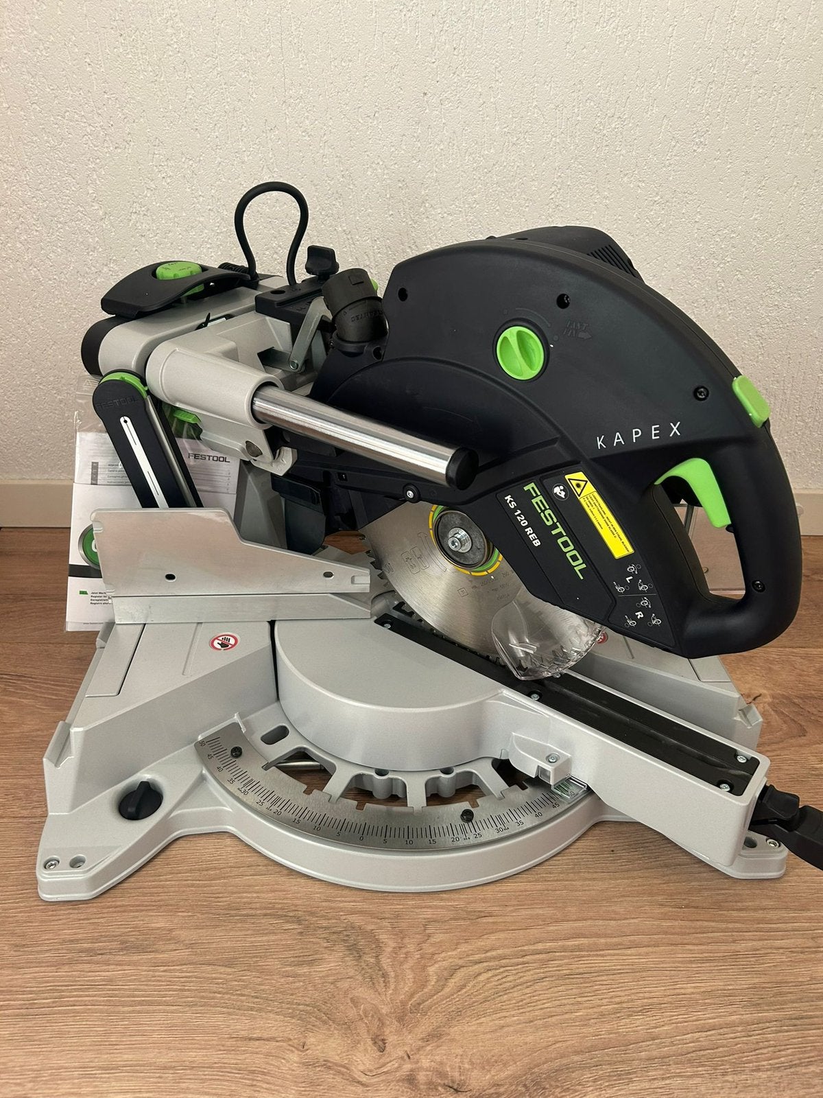 Festool Kapex 120 REB, Ophalen, 70 mm of meer, Nieuw, Afkortzaag