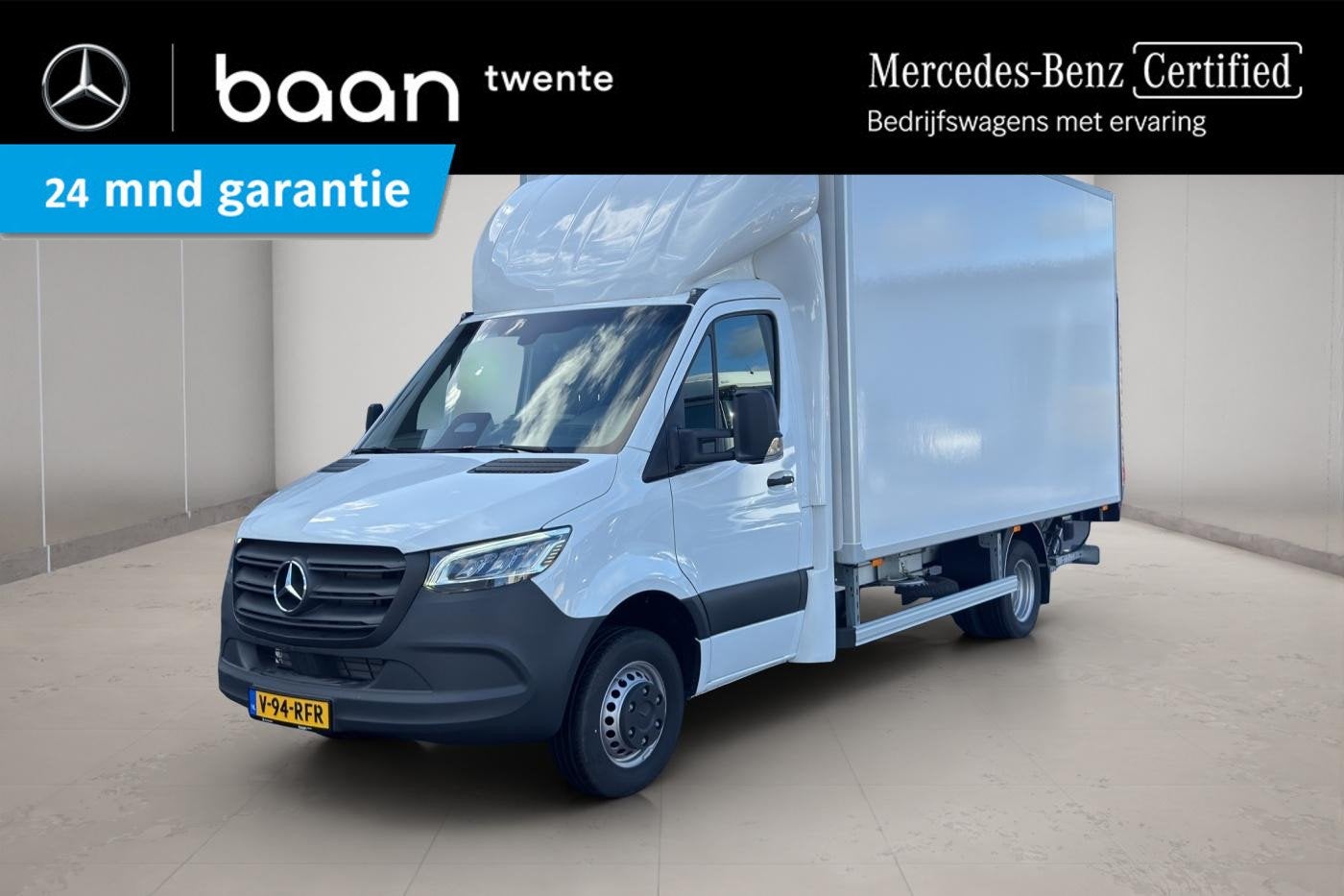Mercedes-Benz Sprinter 519 Bakwagen + Laadklep 1000kg (N1), Auto's, Automaat, Gebruikt, 2000 kg, Wit