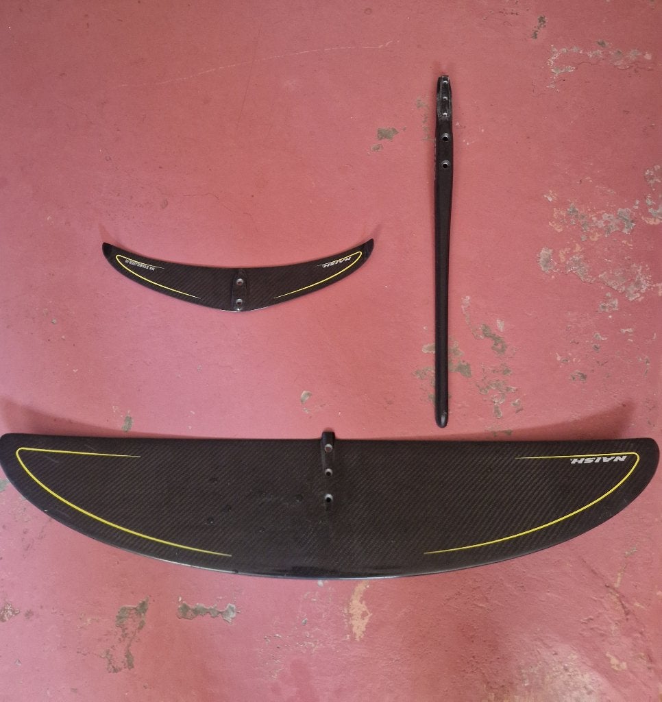Naish Ultra Jet Frontwing 1400cm, backwing and Fuselage, Watersport en Boten, Wingsurfen, Ophalen, Zo goed als nieuw, Wingsurf-hydrofoil