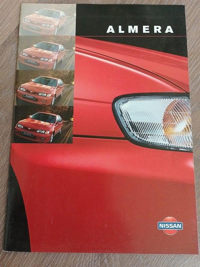 Nissan Almera autofolder, Ophalen of Verzenden, Nieuw, Nissan