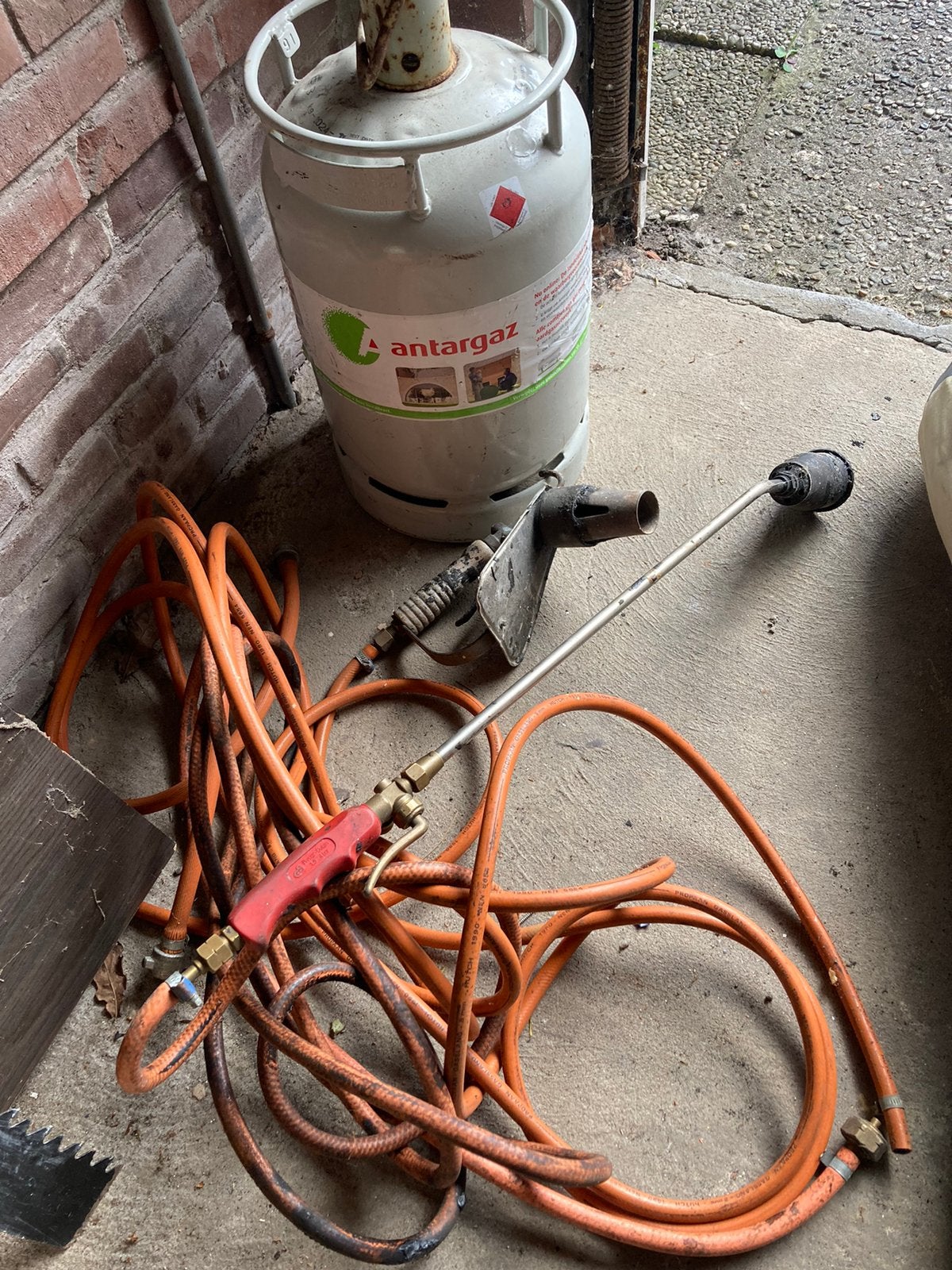 Dakdekker brander met lege fles, Ophalen, Zo goed als nieuw, 250 ampère of meer, Overige typen