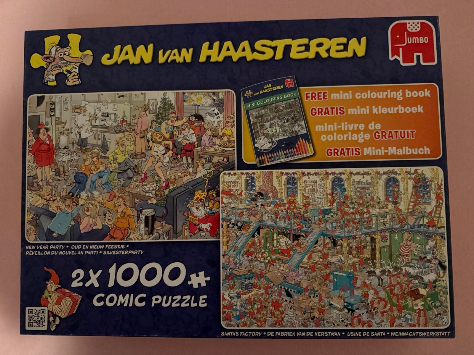 Jan van Haasteren, Oud & Nieuw Feestje, Fabriek vd Kerstman, Ophalen, Zo goed als nieuw