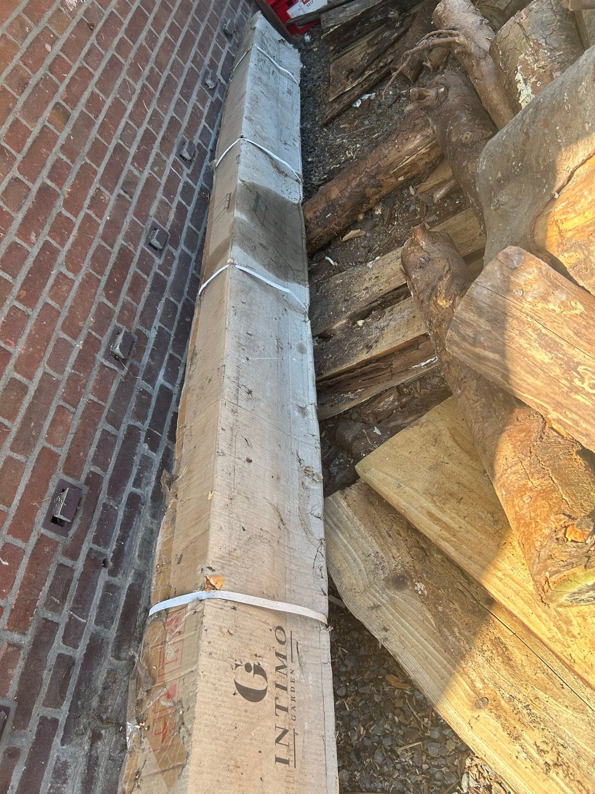 Intimo Garden Sofia Prieel Antraciet - Nieuw in doos, Minder dan 4 meter, Nieuw, Paviljoen, 2 meter of meer