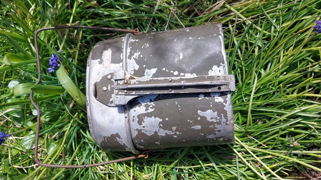 Duitse zeer vroege reichswehr essgeschirr etensblik ESB28, Verzamelen, Militaria | Tweede Wereldoorlog, Ophalen of Verzenden, Duitsland