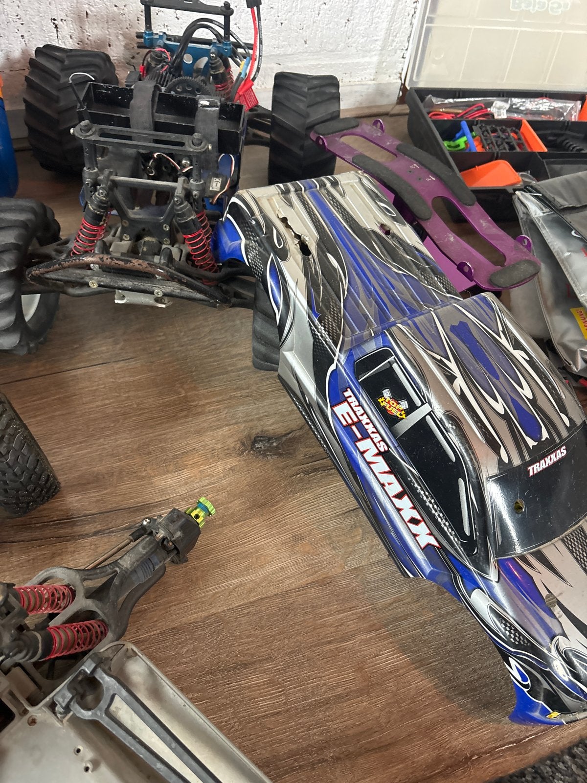 Traxxas  RC Collectie: Auto's, Boot, Onderdelen & Accu's, Gebruikt, Auto offroad, Overige schalen, Ophalen