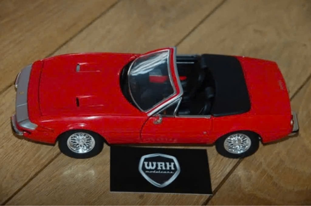 1:18 FERRARI 365 DAYTONA SPIDER red Hotwheels no box WRH, Hobby en Vrije tijd, Verzenden, Zo goed als nieuw, Auto, Hot Wheels