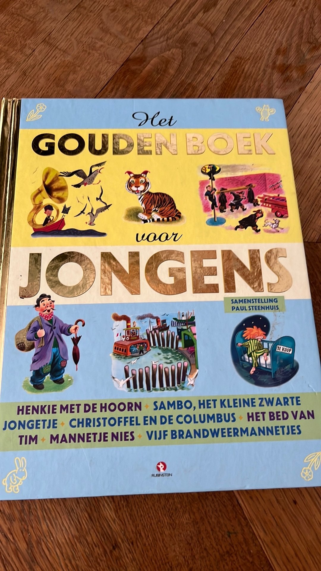 Het Gouden Boek voor Jongens - Paul Steenhuis, Boeken, Ophalen of Verzenden, Gelezen, Fictie algemeen