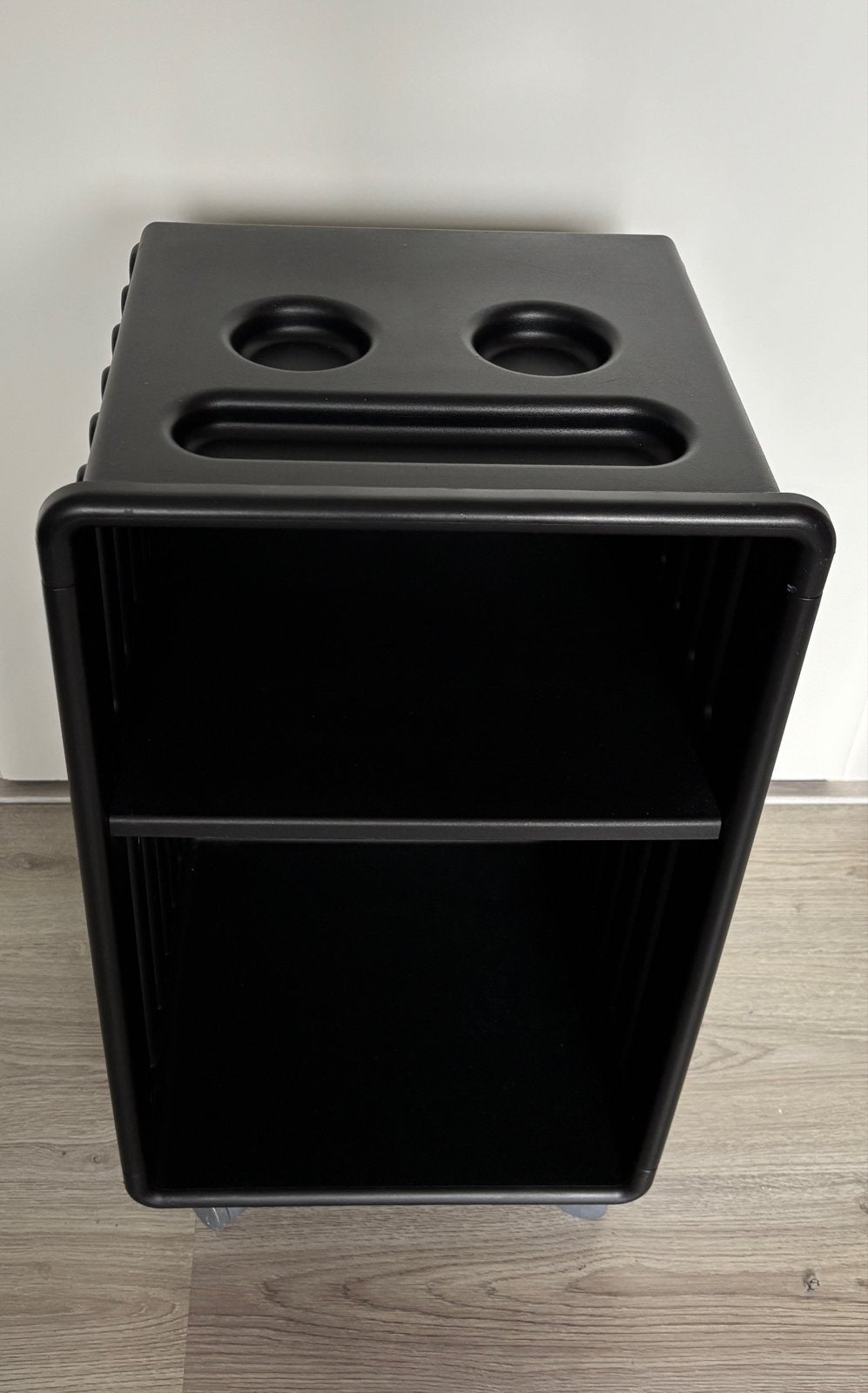 IKEA DIDRIK - Vintage opbergkastje op wielen - Zwart, Ophalen, Zo goed als nieuw