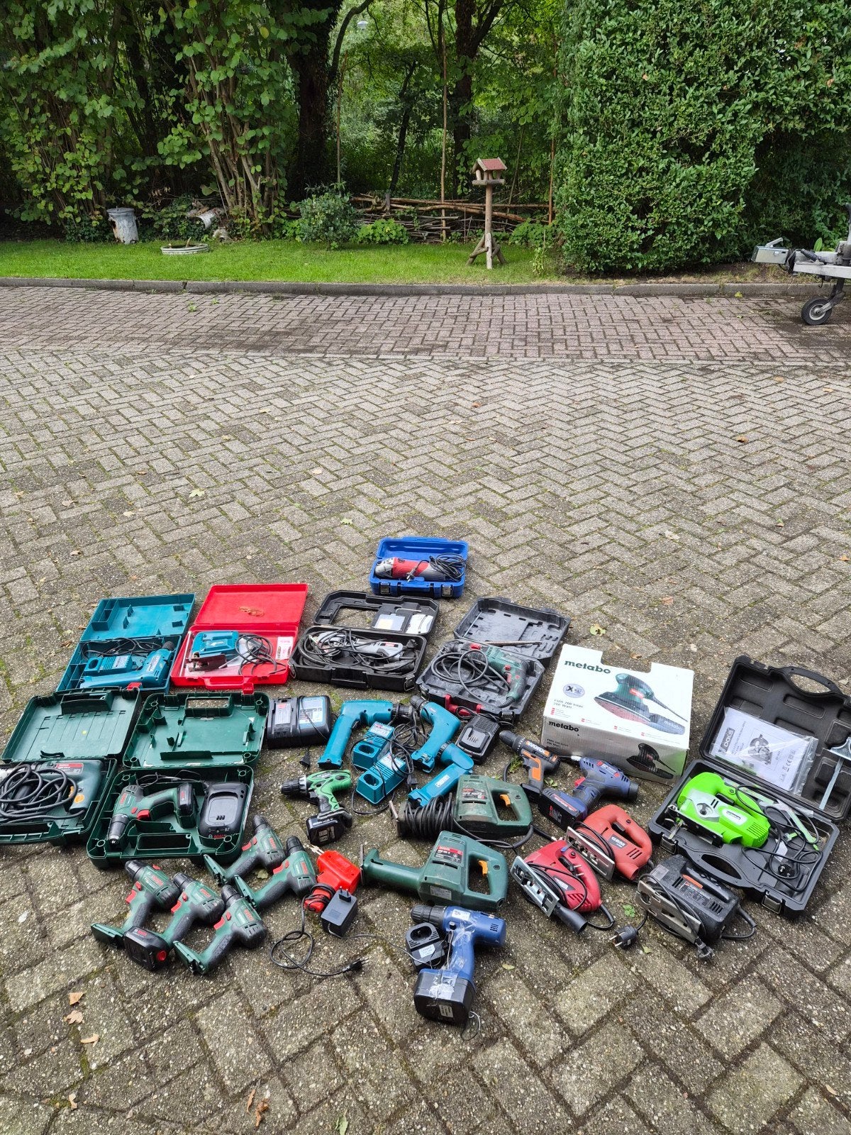 Partij elektrisch gereedschap - werkend en voor reparatie, Ophalen of Verzenden, Gebruikt, 600 watt of meer, Overige typen
