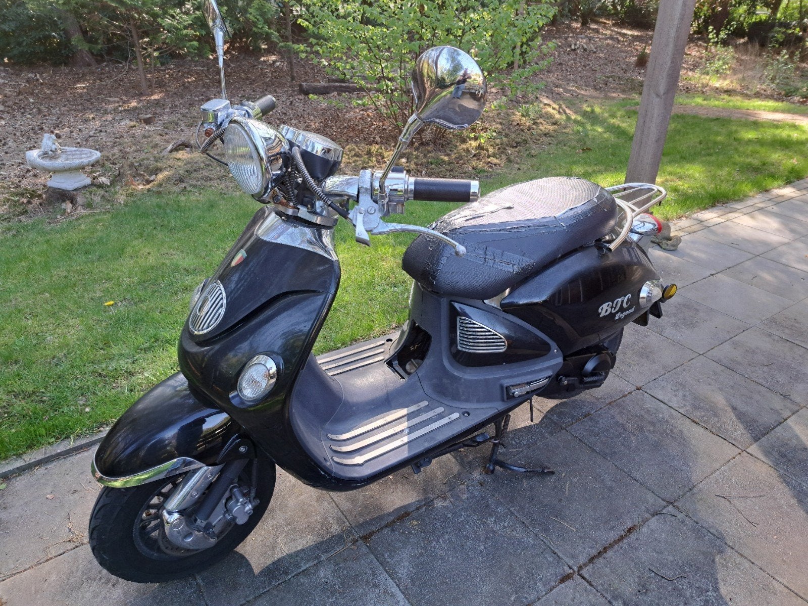 Znen retro scooter, Fietsen en Brommers, Snorfietsen en Snorscooters, Ophalen, Gebruikt, Benzine, Overige merken