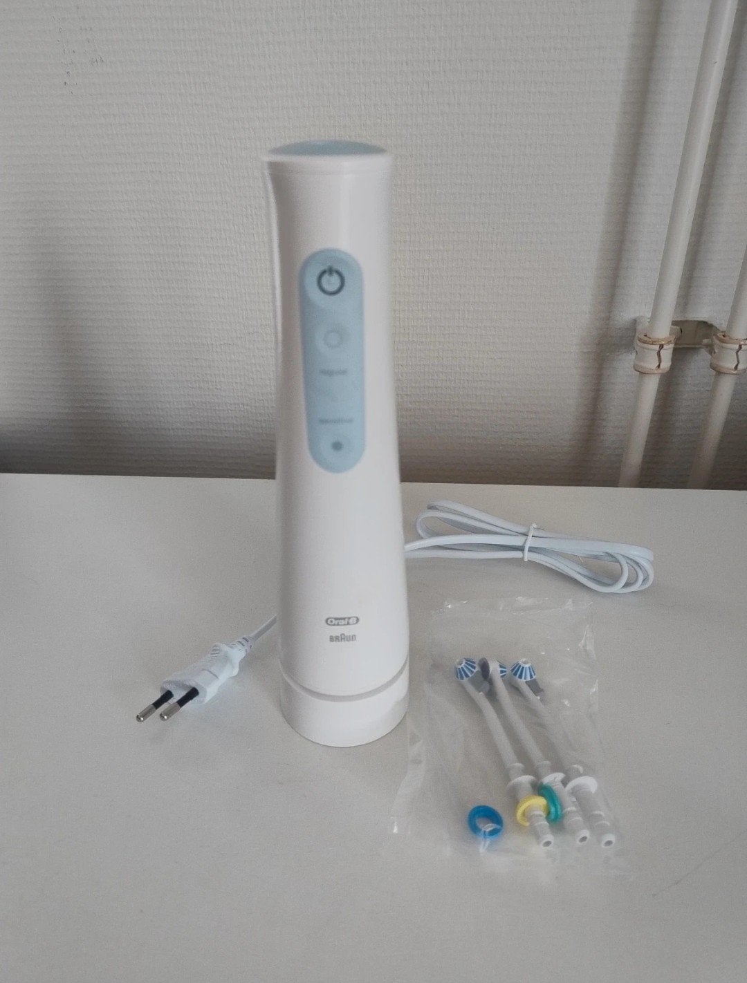 Oral B Aquacare 4 Oxyjet Waterflosser, Ophalen of Verzenden, Zo goed als nieuw, Mondverzorging