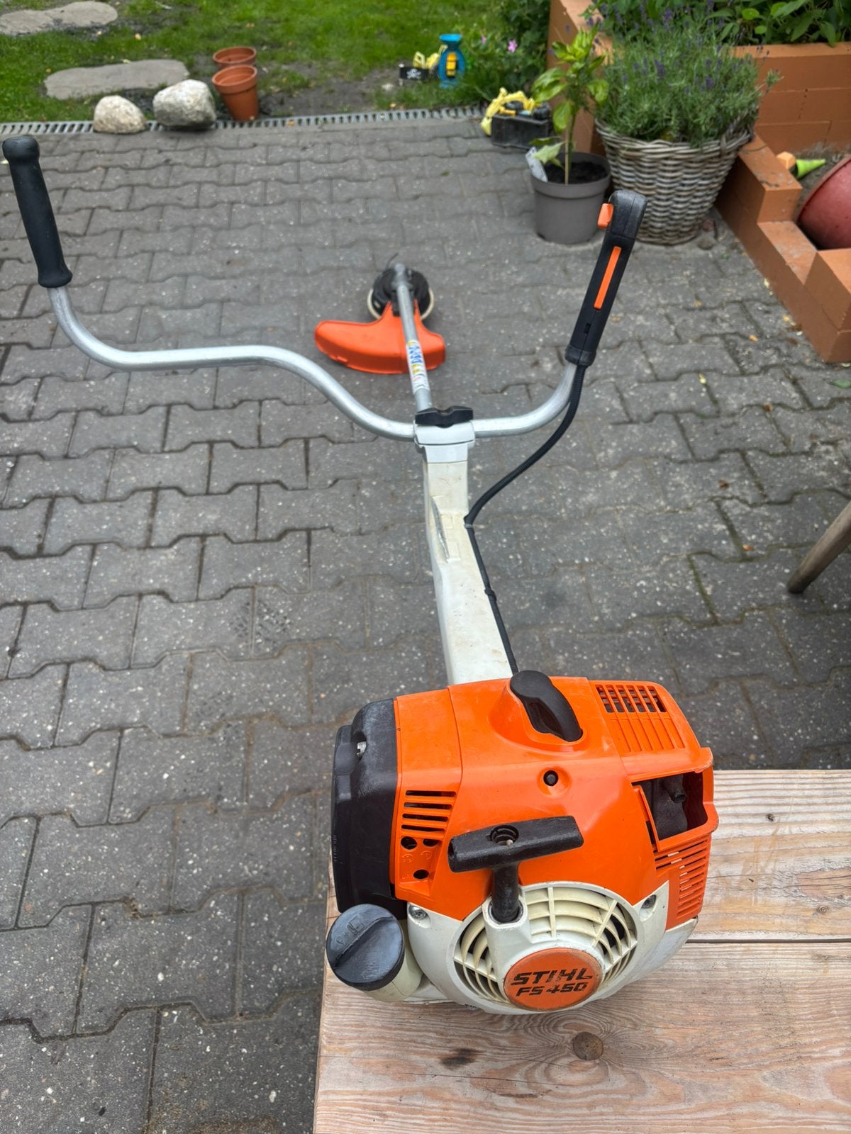 Stihl fs450 fs 450 proff bosmaaier, Tuin en Terras, Ophalen, Zo goed als nieuw