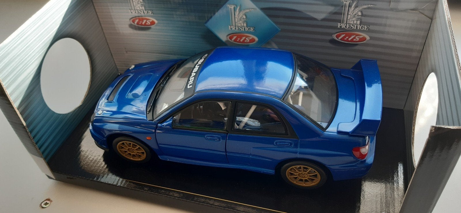 Subaru wrc 1:18 solido nieuw in doos, Ophalen of Verzenden, Zo goed als nieuw, Solido