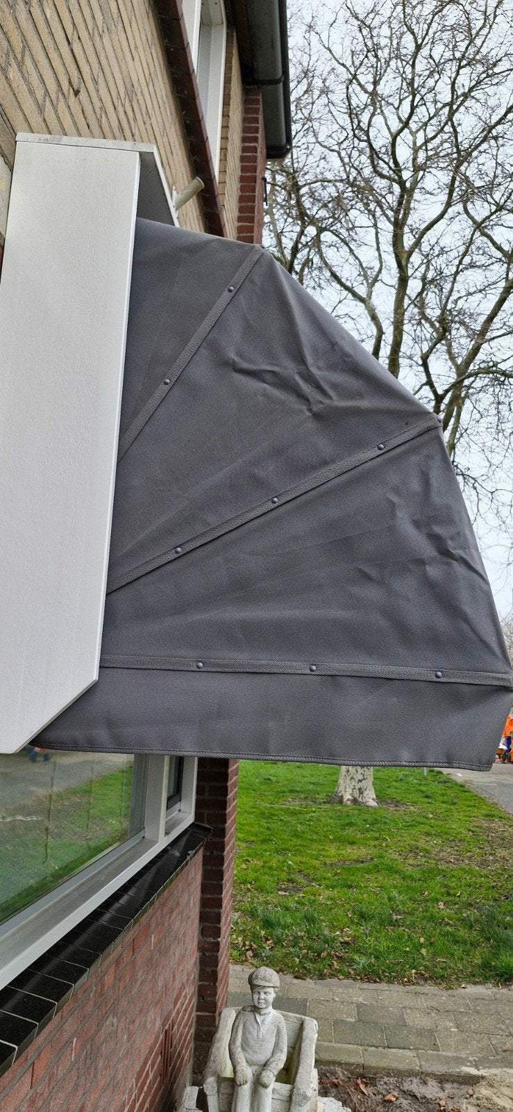 Dit zgan markies is te koop, Ophalen of Verzenden, Zo goed als nieuw, Minder dan 1 meter