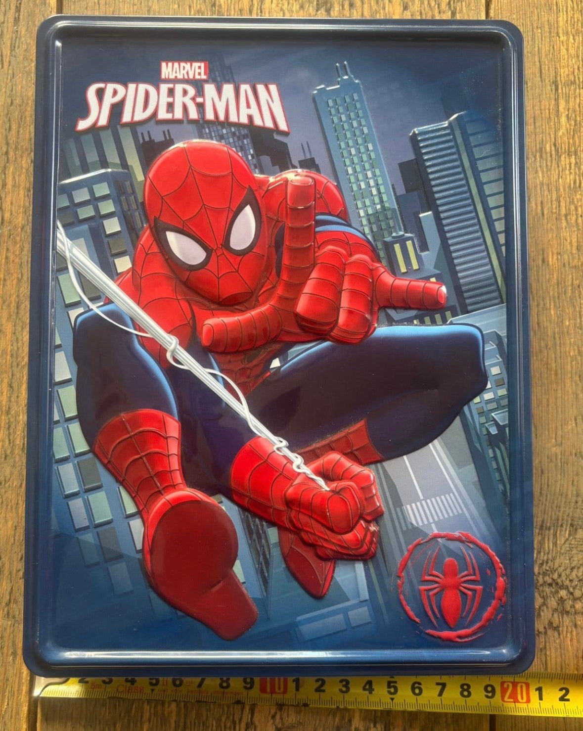 ️ Spiderman lege Speeldoos / Activiteitenbox – Nieuw blik, Ophalen of Verzenden, Zo goed als nieuw