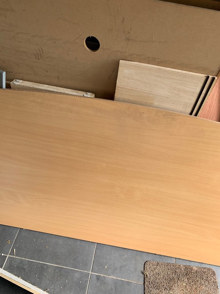 Massief houten plank, Doe-het-zelf en Verbouw, Hout en Planken, Minder dan 25 mm, Eiken, Ophalen of Verzenden, Plank