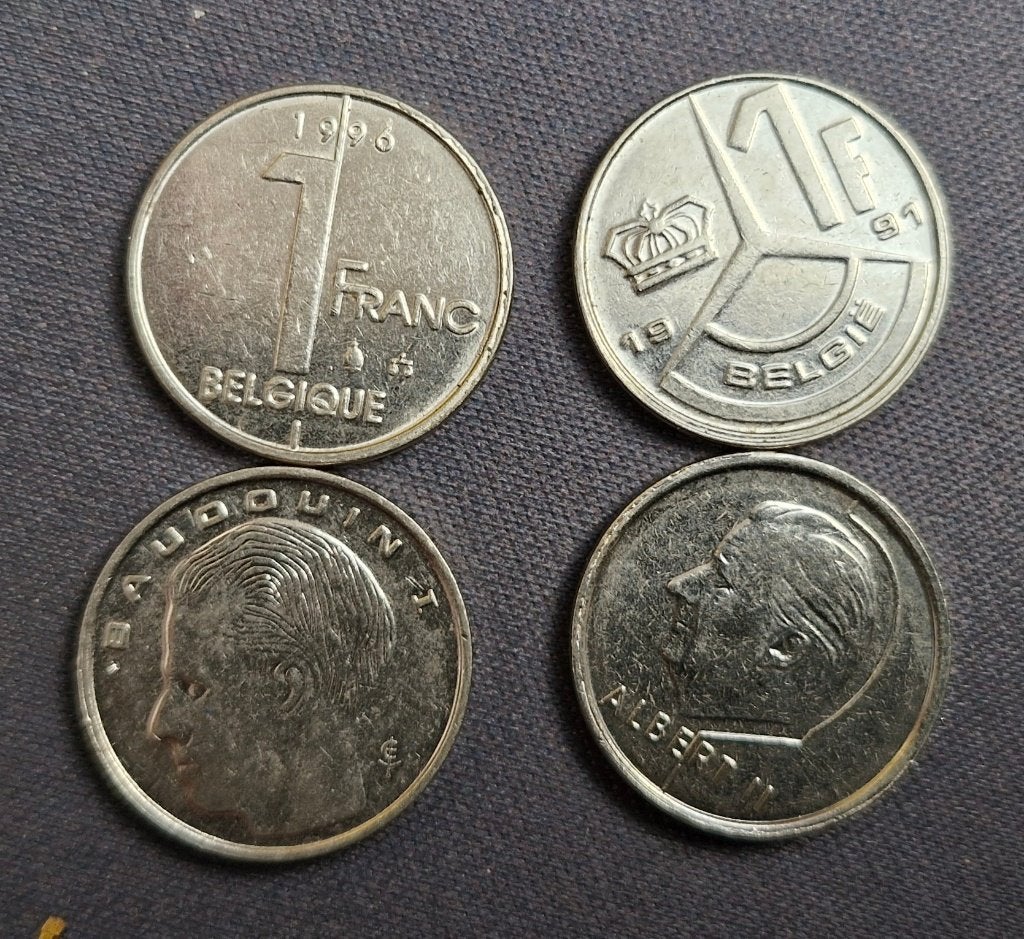 5 kilo Belgische 1 Frank munten, Ophalen of Verzenden, Metaal, Losse munt
