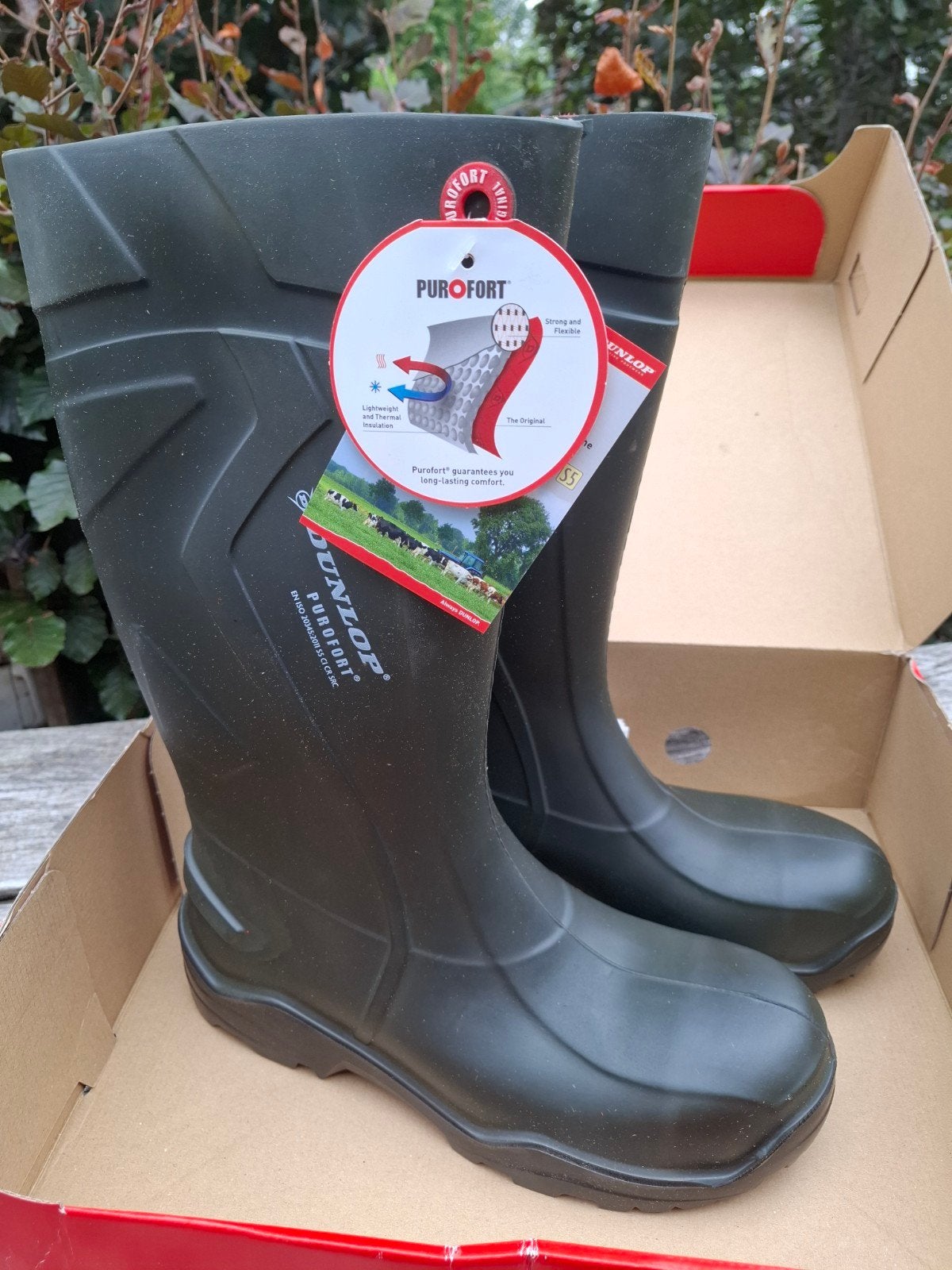 Dunlop purofort+  laarzen maat 46, Tuin en Terras, Werkkleding, Heren, Nieuw, Ophalen of Verzenden, Laarzen