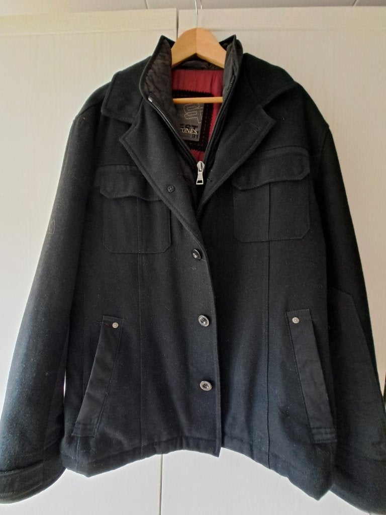 Heren jas / jack, Maat 52/54 (L), Zwart, Freetime, Ophalen of Verzenden