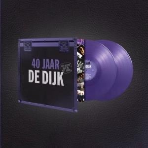 Vinyl 2LP De Dijk 40 Jaar Beste PAARS Vinyl + LITHO NIEUW, Geseald, Ophalen of Verzenden, Pop, 12 inch