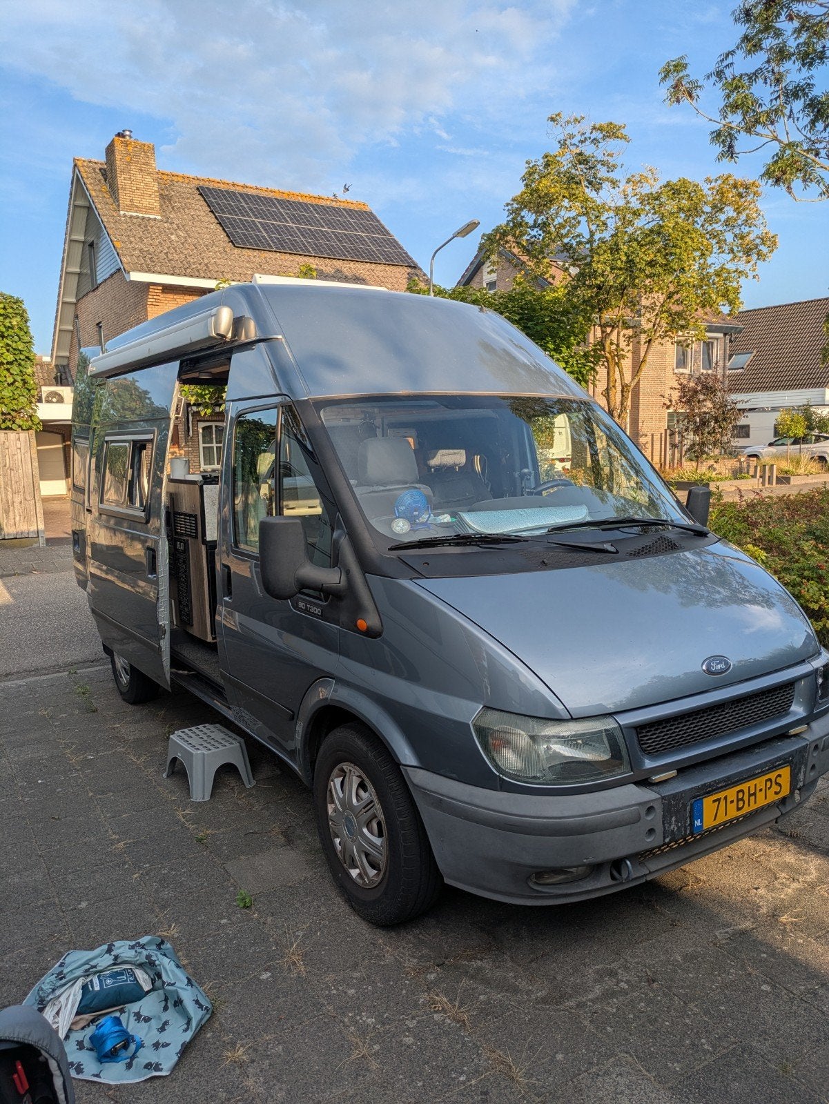 Ford Transit 2003 Buscamper – Automaat – Airco, Automaat, Buscamper of Camperbus, Diesel, Tot en met 3