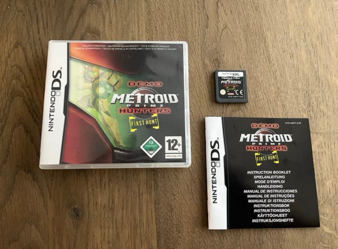 Metroid Prime Hunters First Hunt Demo Nintendo DS, Spelcomputers en Games, Gebruikt, Shooter, 1 speler, Ophalen of Verzenden