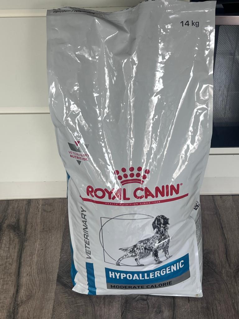 Royal Canin hypoallergenic moderate calorie veterinary 14 kg, Dieren en Toebehoren, Dierenvoeding, Ophalen of Verzenden, Hond