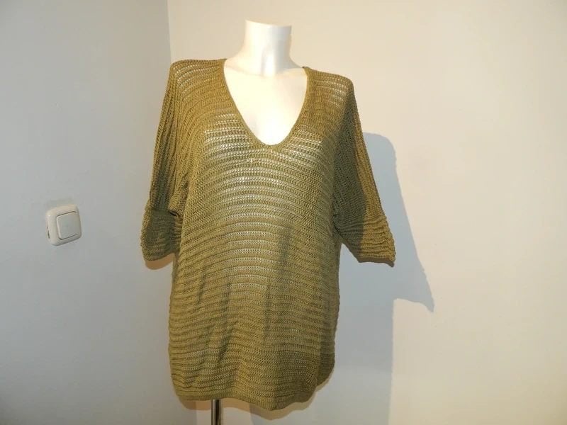 Sarah Pacini grof gebreide trui baggy model One Size
