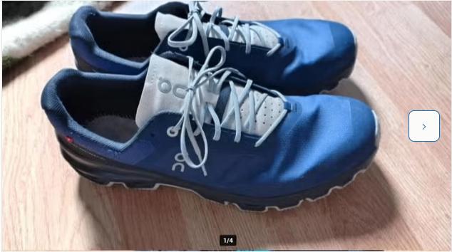 ZGAN On Cloudventure schoenen maat 46, Blauw, On Cloud, Sportschoenen, Ophalen of Verzenden