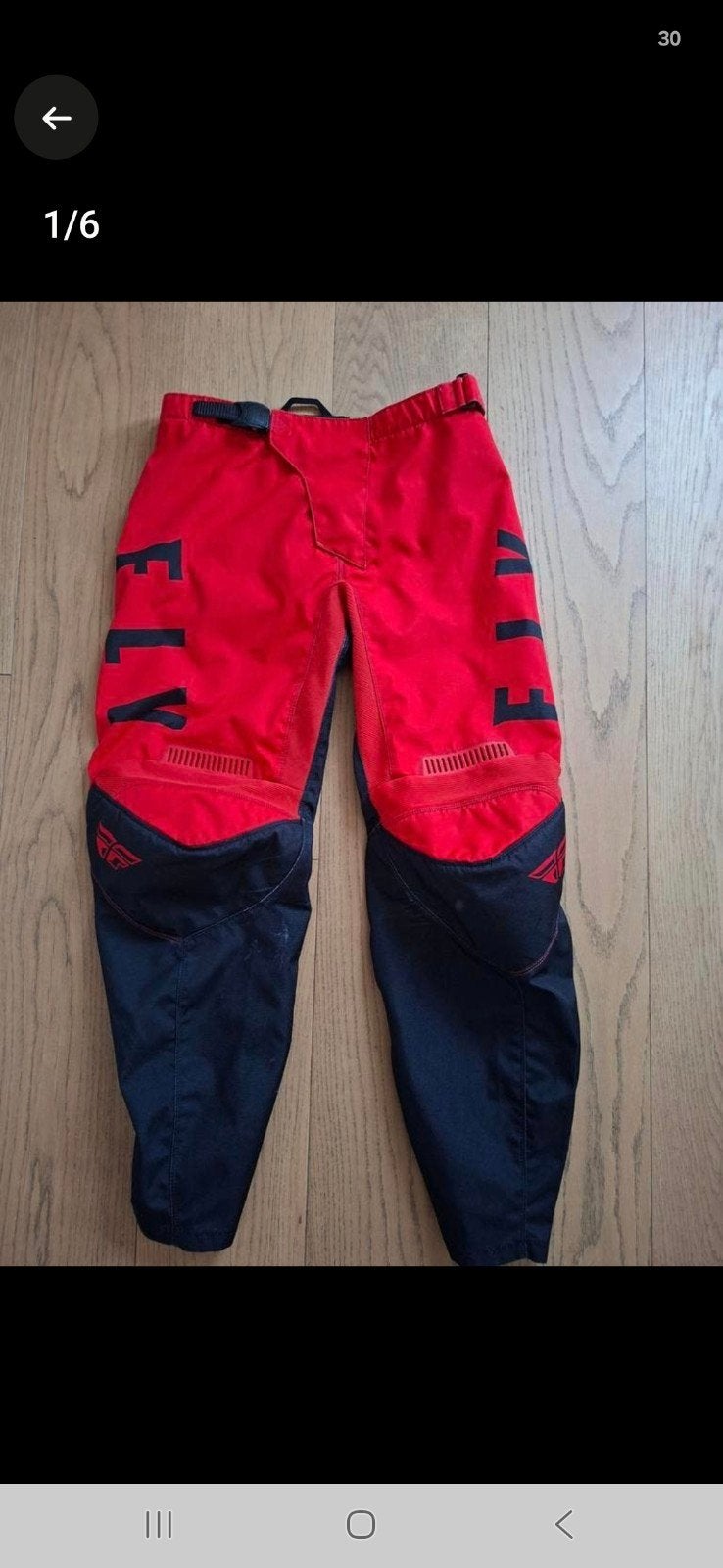 Nette Fly Racing Motorcrosskleding Set - Broek & Shirt XL, Ophalen of Verzenden, Tweedehands, Motorcrosskleding, Fly Racing