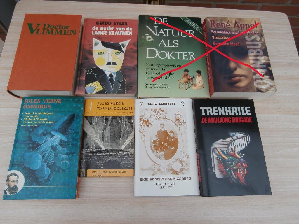 romans en thrillers ea.., Boeken, Ophalen of Verzenden, Gelezen