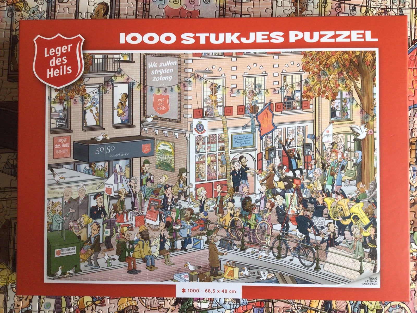 Puzzel. Leger des Heils., Hobby en Vrije tijd, Ophalen, Zo goed als nieuw